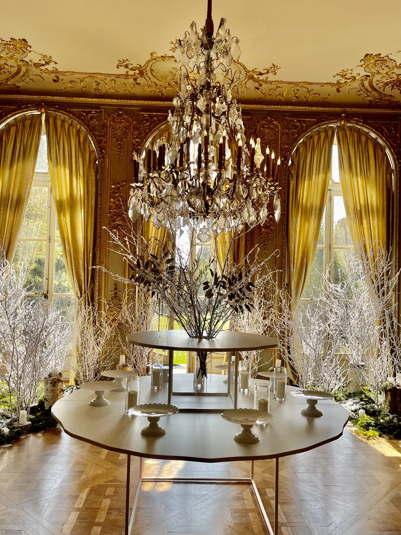 Ambassade d’Italie — décoration végétale de réception